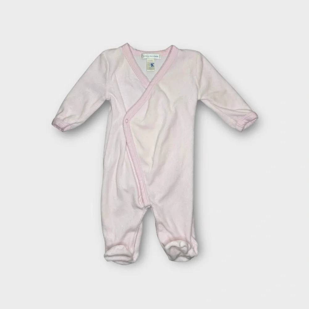 Pottery Barn Kids Pink Kimono Footie